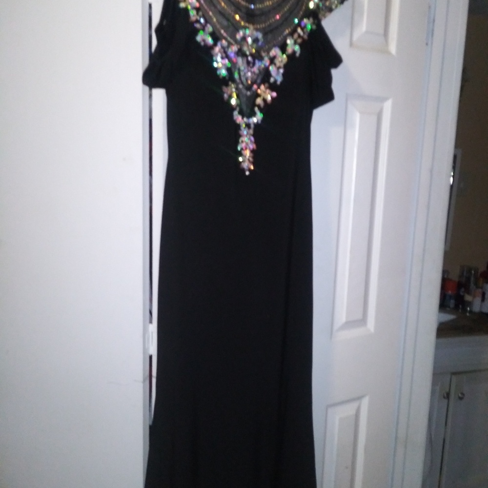 Black Tiffany's dress